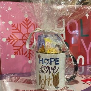 ✡️ Hope Love Light Mug gift set - perfect for Hanukkah (or anytime!) 🕎